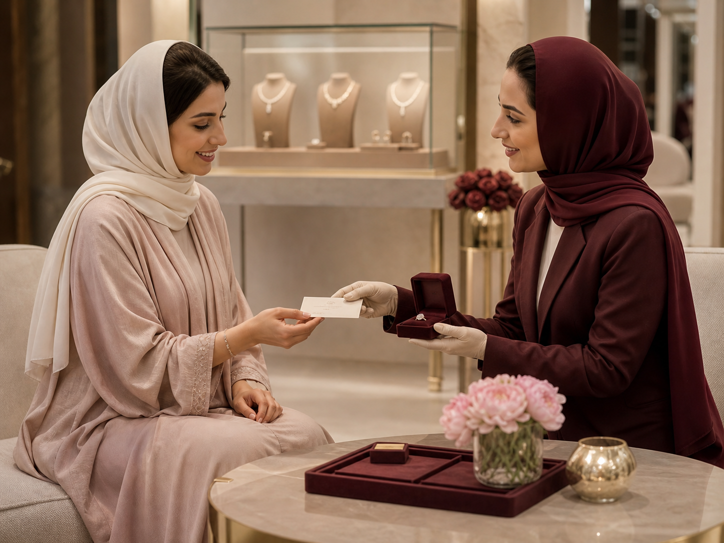 طريقة العناية بمجوهرات الألماس